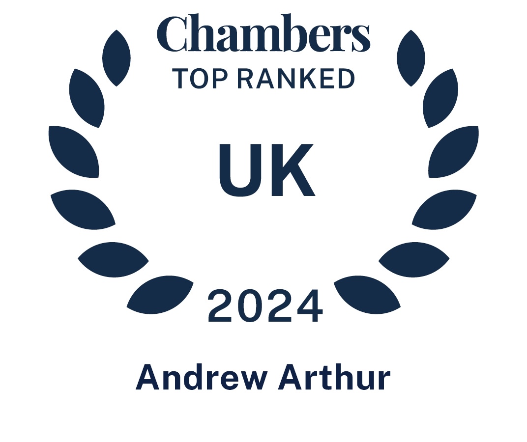 Chambers Top Ranked 2024 - Andrew Arthur